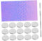 VICASKY Capacity Eyeshadow Palette Empty Makeup Tray Travel Eyeshadow Organizer Revolution Palette Case