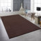 Teppich-Traum Teppich Hochflor Wohnzimmer Schlafzimmer Gästezimmerteppich Pflegeleicht Strapazierfähig einfarbig groß in braun 200 x 280 cm