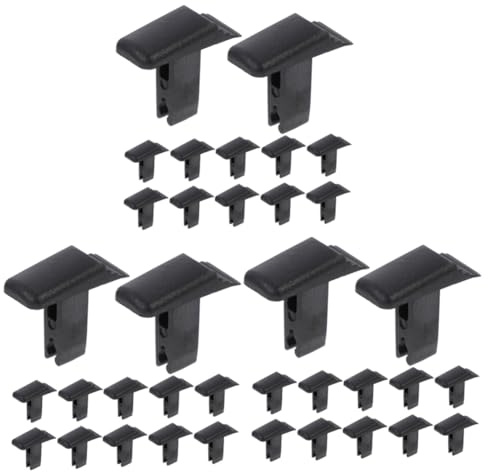NUOBESTY 48pcs Telescopic Ladder Buttons Ladder Stand Offs Folding Switches Accessories