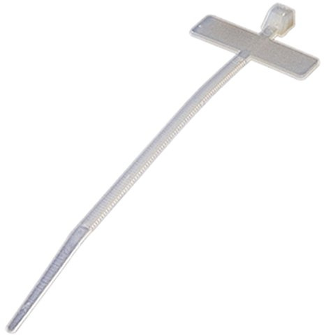 ELECTROVISION White Cable Tie with ID Tag