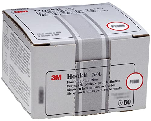 3M 00910 | 50 Scheiben, für Karosserieanwendungen, Mischen, Abrieb, Lackvorbereitung