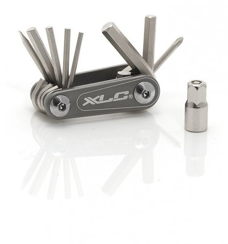 XLC Unisex – Erwachsene Multitool Nano TO-M08, Grau, One Size
