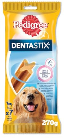 Pedigree DentaStix Dog Chews Large Dog (7 sticks) 220g