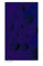 Kunstdruck/Poster: Yves Klein RE 15 Relief aus blauem Schwamm - hochwertiger Druck, Bild, Kunstposter, 85x136 cm