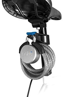 Noke Cable & Bike Mount - Custom Bike Kit for Securing Bluetooth Noke Smart Padlock to Bike - Noke Padlock Not Included