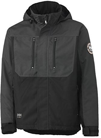 Helly Hansen 34-076201 Workwear Funktionsjacke/Berg Jacket Winterjacke,grau/schwarz,XXL