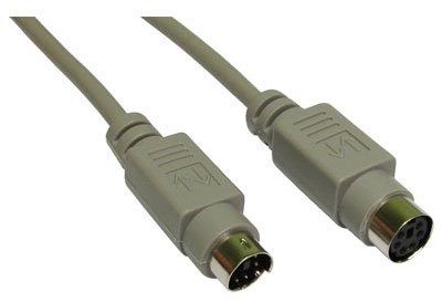 Cable-Core PS/2 Extension Cable 6 Pin Mini Din Male to Female Lead 10 Metres