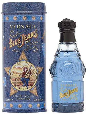 Versace Blue Jeans Gianni Edt Spray 2.5 Ounces Blue