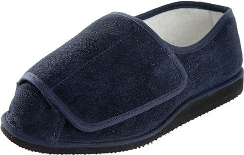 Cosyfeet Rowan Suede - Extra Wide Men's Slippers - Extra Extra Roomy