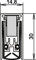 Athmer Türdichtung Schall-Ex® L15/30 WS 708 mm kürzbar