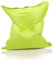 Kinzler S-10137/27 XXL Riesensitzsack, 140x180 cm, neue Styroporkügelchen, Sitzsack Outdoor Indoor, in vielen verschiedenen Farben, mit Innensack, apfelgrün