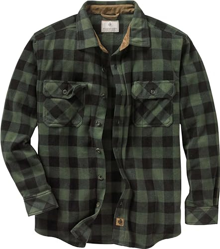 Legendary Whitetails Navigator Fleece-Herrenhemd mit Knopfleiste