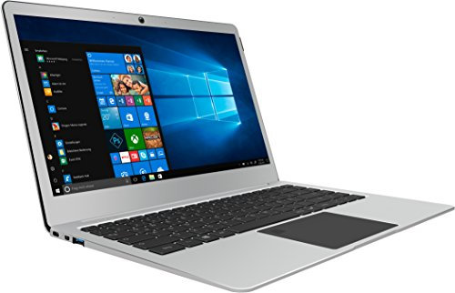 TREKSTOR PRIMEBOOK P14B-CO, Ultrabook (14,1 Zoll Full-HD IPS Display, Intel Celeron N3350, 4 GB RAM, 64 GB Speicher, Fingerprintsensor, Windows 10, Office 365) silber