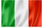 TRIXES Große italienische Nationalflagge mit Ringösen zum Aufhängen 90x150cm für Fußball World Cup Europameisterschaft und andere Sportveranstaltungen