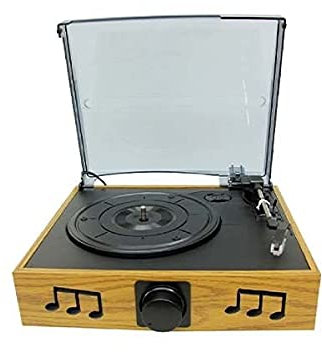 Classic Model Turntable Brown Color (Yellow)