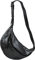 SH Leder echt Leder Damen Unisex Brusttasche für Festival Reise mittelgross Hüfttasche Crossbody Bag Frauen Ledertasche 37x21cm Fania G697 (Anthrazit Metallic)