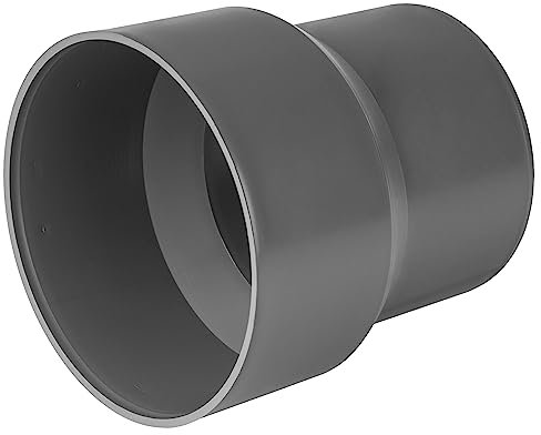 Connector Cast Iron Pipe to Plastic Pipe 110mm Drainage Sewage Downpipe Adaptor Grey