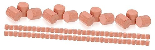 TOYANDONA 80 STK Mini-Steine Kinder bastelset basteln für Kinder Dekoration puppenhauswand Ziegel Wohnkultur Ornament Mini-Gartenziegel bausteine ​​selber Bauen Zement