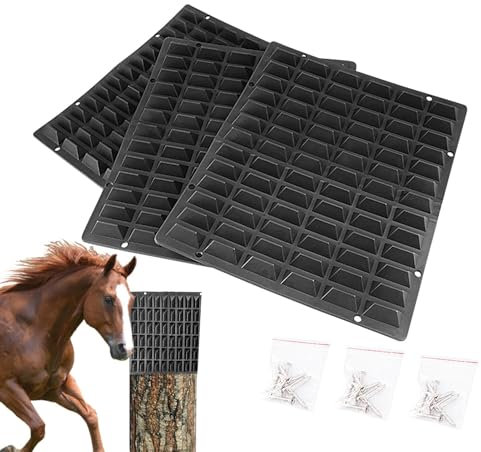 Fruusv -Massagematte, feste Ziegenbürste zur Linderung von Juckreiz – Tier-Anti-Juckreiz, weiches Pad für, weiche Haptik, Juckreiz, weiche Haptik, Tierkratzer