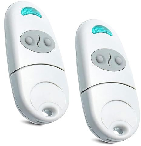 Hocklliy 2 Pcs Garage Door Remote,Universal Garage Door Opener Remote, Remote Control for Gates,Electric Gate Fob Remote Control Compatible with 433.92MHz Came Top432EE 432NA 432SA 432M