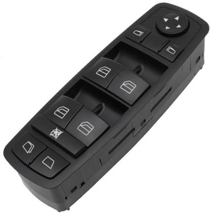 DNZOGW Für ML GL R Klasse W164 W251 Auto Fensterheber Steuerschalter Fenster Türschloss Schalter 2518300590,2518300290,2518300090 Fensterheber Steuerschalter(Model B)