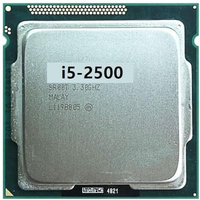 I5-2500 CPU Used 4-Core 4-Thread Desktop Processor 3.3 GHz 6M 95W LGA1155
