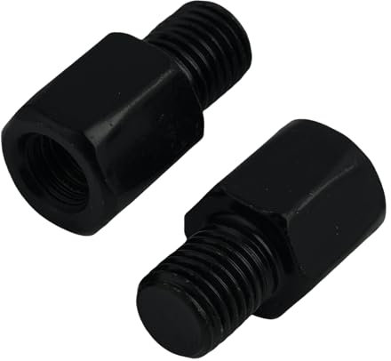 Extensor de Montaje para Espejos de Motocicleta, Tornillos de Riser Extender para Espejos Retrovisores, Convertidor de Rosca M8 a M10, Kit de Montaje Universal Duradero y Resistente