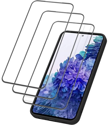 Vancle 3 Pièces Verre Trempé pour Samsung Galaxy S20 FE, Protecteur D'écran pour Samsung Galaxy S20 FE, sans Bulles Prévenir Les Rayures Verre Trempé (Transparent*4, Samsung S20 FE)