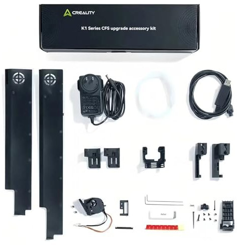Creality K1 Serie CFS Upgrade Zubehörkit für K1/K1C/K1 SE/K1 Max,offizielles K1-Serie-Mehrfarbendruck-Upgrade-Kit-Extruder durch Anschluss des CFS-Filamentsystems