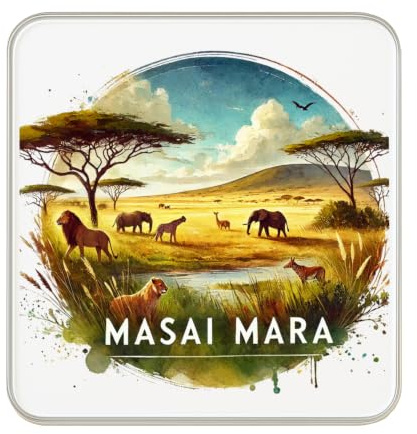 Masai Mara, Kenya Fridge Magnet – Travel Souvenir Gift Magnet