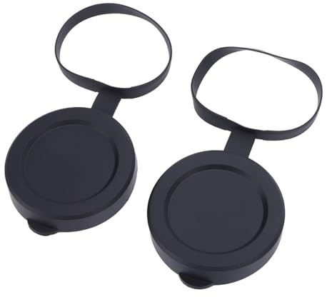 KUIDAMOS Gummi-Teleskop-Objektivkappen, 2 Stück, Gut Sitzender Schutz, Teleskop-Objektivabdeckung für Fernglas-Monokular