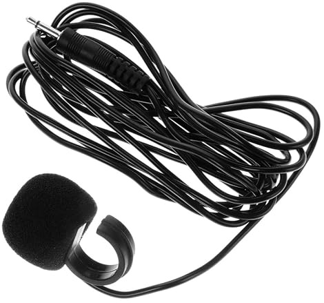 HEMOTON Microfono Condensatore per Strumenti Musicali Pickup per Flauto e Tromba, Plastica Abs Nero, Alta Fedeltà e Facile da Usare, per Registrazioni e Orchestre Professionali