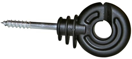 Ringisolator kompakt, schwarz kurze Stütze