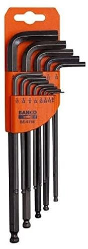 Bahco BE-9785 - Juego Llaves Hex 0,050-3/8