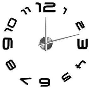 GMMH Design 2 Wanduhr 100-130 cm 3 D Neuheit 2017 XXL Uhr Moderne Selbst gestaltbare Do-it-Yourself Wanduhr