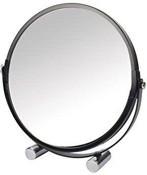 Douceur d'Intérieur – Kosmetikspiegel 17 x 1 x 17 cm schwarz