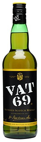 Vat 69 Blended Scotch Whisky 70cl Bottle