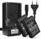 CELLONIC, Batterie pour Caméra Compatible avec Olympus BLS-50, Om-D E-M10 Mark II, IV (7.4V, 1000mAh) 2 Pièces + Chargeur