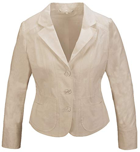 Rock Creek Damen Leinen Blazer Business Jacke D-420