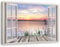 Feeby Tableau sur toile Paysage XXL 120 x 80 cm 1 pièce Impression murale Photographie Décoration murale Images modernes pour salon chambre à coucher bureau cuisine 3D vue bleue