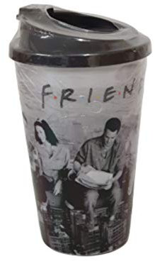 Friends Travel Mug Plastic Tea Coffee Flask Travel Mugs