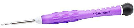 Strumento di riparazione Cacciavite di riparazione 612 Tri-point Y 0.6 for iPhone 7 / 7P / 8 / 8P / X e Apple Watch (viola) (Color : Purple)