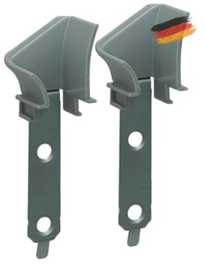 5 Paar Universaler Einlauftrichter für Rollladen, Rolladenführung im Paar für Maxiprofile bis 14mm [Made in Germany], passend für Führungsschienen – ®markiso Qualität