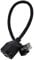 innov8 90 Degree Angled Cat 6 Ethernet Cable, RJ45 Male to Female Shielded Ethernet Network Connector Screw Panel Mount Extension Cable for Router, Modem, Switch Boxes, Network - (Right Angle)