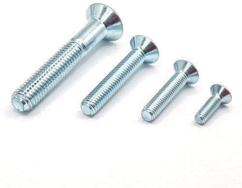Senkkopfschrauben M6 mit Innensechskant, Stahl verzinkt, DIN 7991 (M6 x 40, 50 Stück)