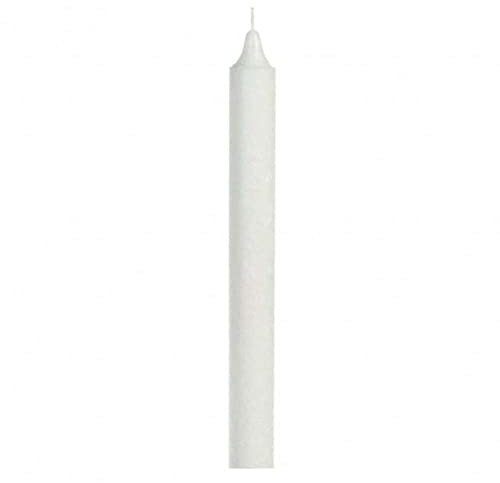 Eubiona Stabkerze 22x210 - Stearin weiß (Weiß, 1)