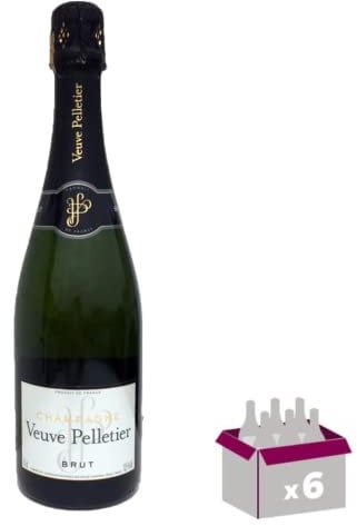 6x Champagne Veuve Pelletier Brut - 6x75cL