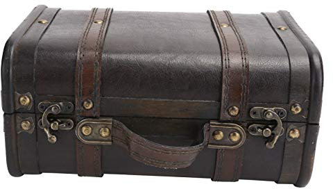 Koffer Retro Koffer Holz Aufbewahrungsbox Studio Dekoration Schaufenster Fotografie Requisiten Koffer