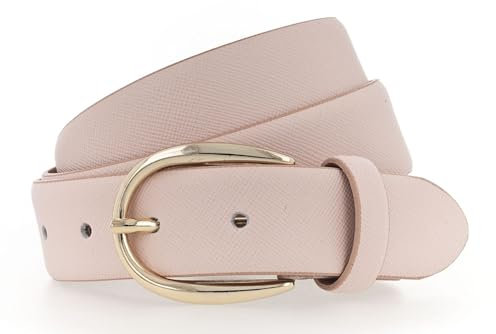 Vanzetti 30mm Leather Belt W105 Pale Rose - kürzbar