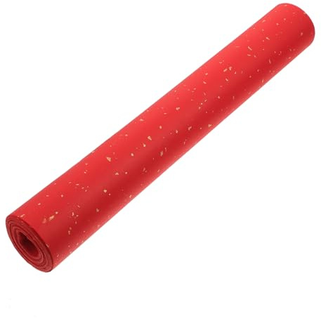 Lurrose Papier Xuan pour Écrire Rouge 1 Rouleau, Léger pour Calligraphie | Papier de Riz Peinture, Art Class et Dessin, Retient L'encre, Format Long 35cm X 20m